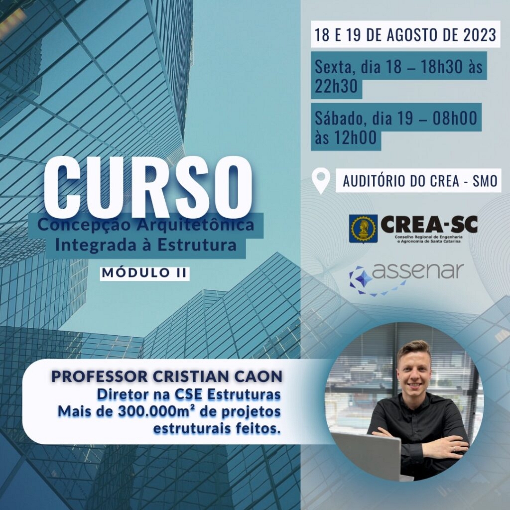 Curso Concepção Arquitetônica Integrada à Estrutura - Módulo II