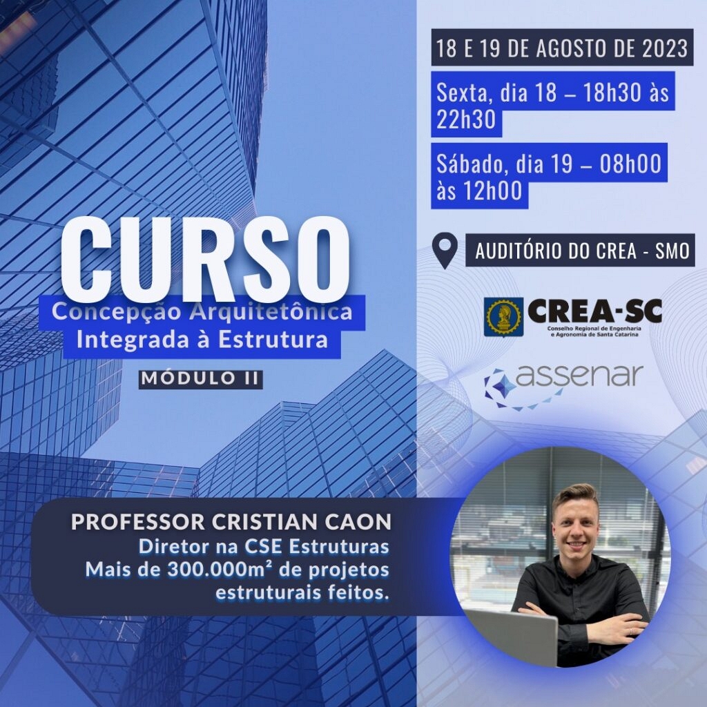 Já reservou sua vaga no curso Concepção Arquitetônica?